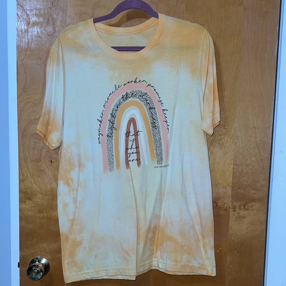Women's Orange Graphic Tee